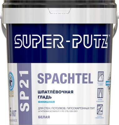 Шпатлевка готовая SUPER-PUTZ SP 21 Spachtel шпатлевочная гладь финишная
