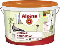 Краски, эмали Alpina Стойкая интерьерная. База 1