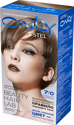 Гель-краска для волос Estel Only 7/0