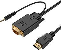Кабели, переходники Cablexpert A-HDMI-VGA-03-6
