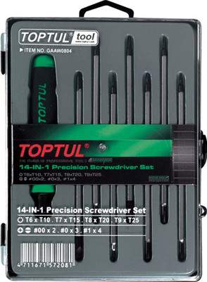 Отвертки, наборы отверток Toptul GAAW0804