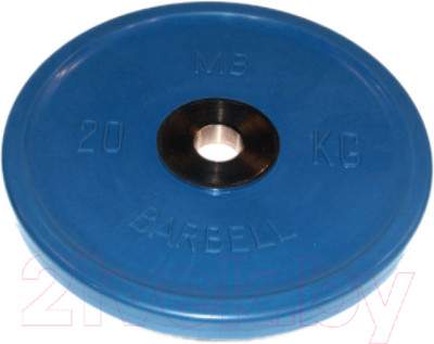 Диск для штанги MB Barbell Олимпийский d51мм 20кг