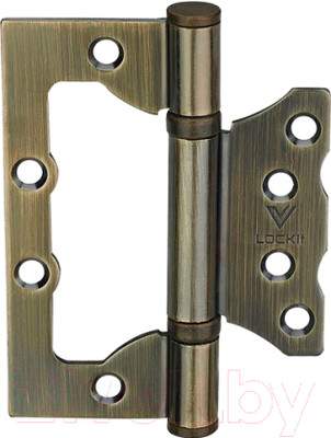 Петли дверные Lockit MSF10075-2BB AB