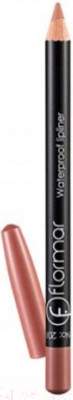 Карандаш для губ Flormar Waterproof Lipliner Водостойкий тон 201