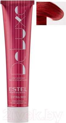 Крем-краска для волос Estel De Luxe Extra Red 77/55