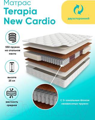 Матрасы Askona Terapia Cardio 120x200