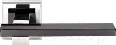 Ручки дверные Morelli Shape DIY MH-38 SN/BN-S
