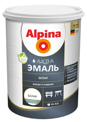 Краски, эмали Alpina Аква