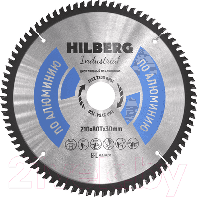 Отрезные, пильные диски Hilberg HA210