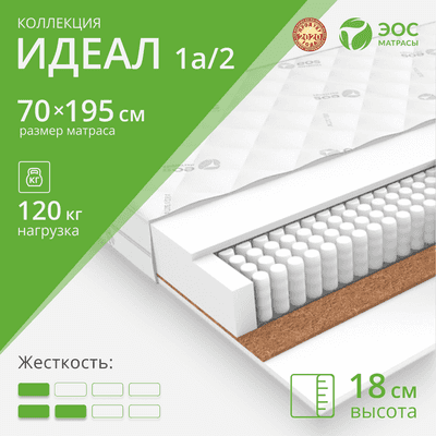 Матрасы EOS Идеал 1а/2 70x195