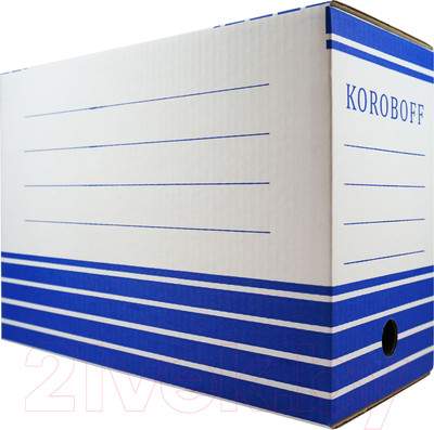 Коробка архивная Koroboff 327х150х240