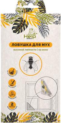 Набор ловушек для насекомых Help Клеевая ловушка от мух / 80242