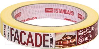 Лента малярная Beorol Facade Standard 24мм/50м