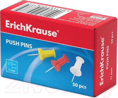 Кнопки канцелярские Erich Krause 24877