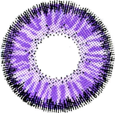 Комплект контактных линз Hera Classic Violet Sph-1.00