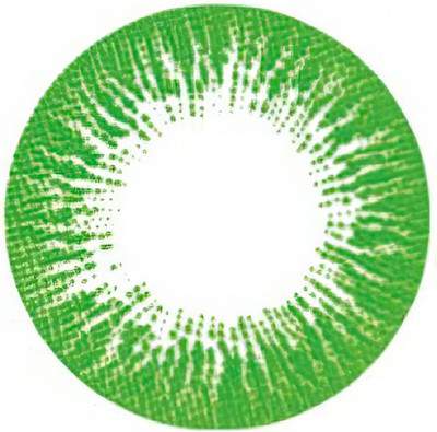 Комплект контактных линз Hera Rise Green Sph-1.50