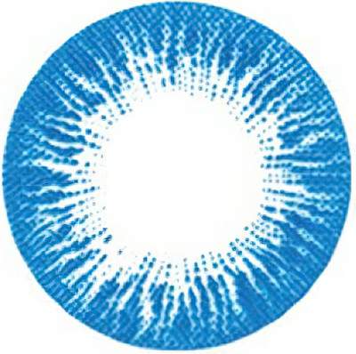 Комплект контактных линз Hera Rise Blue Sph-6.00