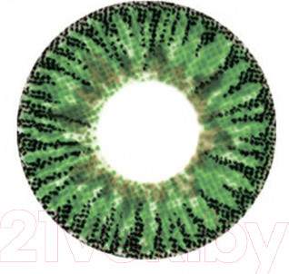 Комплект контактных линз Hera Elegance Green Sph-5.00