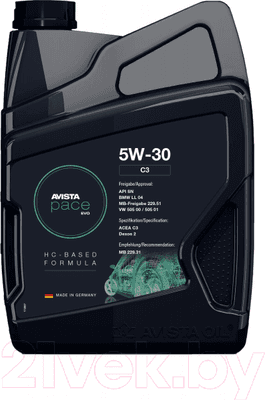 Моторные масла Avista Pace Evo C3 5W30 / 173506