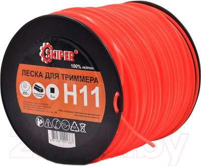 Леска для триммера Skiper H11