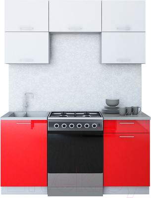 Кухонный гарнитур Interline Мила Gloss 60-16