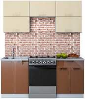 Кухонный гарнитур Interline Мила Gloss 60-18
