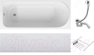 Ванна акриловая AM.PM Sense 150x70 / W75A-150-070W-KL