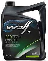 Моторные масла WOLF EcoTech 0W40 FE / 16106/4