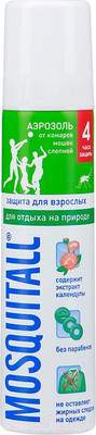 Спрей от насекомых Mosquitall Защита для взрослых для отдыха на природе