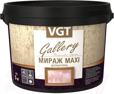 Штукатурка готовая декоративная VGT Мираж MAXI