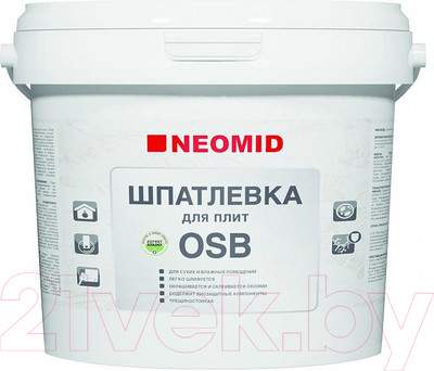 Шпатлевка готовая Neomid Для плит OSB