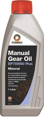 Трансмиссионное масло Comma API GL4 75W80 / EP75W80P1L