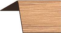 Уголок отделочный Rico Moulding 124 Дуб Янтарный с тиснением