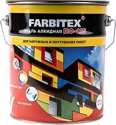 Эмаль Farbitex ПФ-115