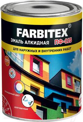 Эмаль Farbitex ПФ-115