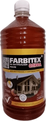 Морилки, пропитки Farbitex 1л