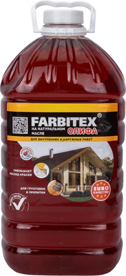 Морилки, пропитки Farbitex 5л