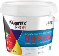 Штукатурка готовая декоративная Farbitex Profi Dupon Мокрый шелк