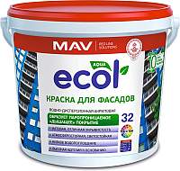 Краски, эмали MAV Ecol ВД-АК-1032 фасадная