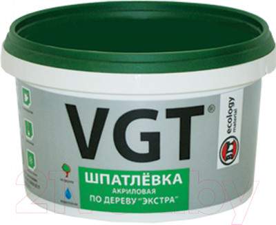 Шпатлевка готовая VGT Экстра по дереву