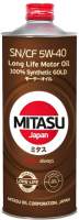 Моторные масла Mitasu Gold LL SN/CF 5W40 / MJ-107-1