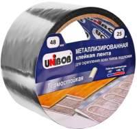 Лента металлизированная Unibob Для скрепления подложек 48ммх25м / 70998