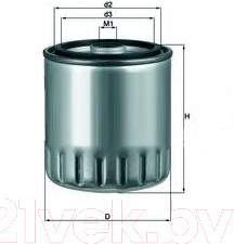 Топливный фильтр Knecht/Mahle KC63/1D