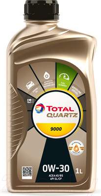 Моторное масло Total Quartz 9000 0W30 180967/213814
