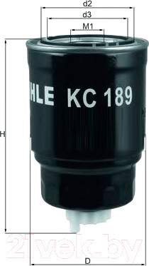 Топливный фильтр Knecht/Mahle KC189