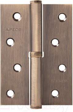 Петли дверные Apecs 100x70-B-Steel-AB-L