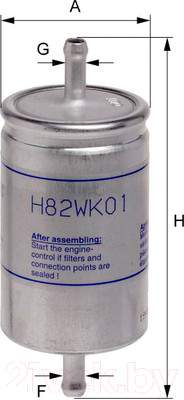 Топливный фильтр Hengst H82WK01