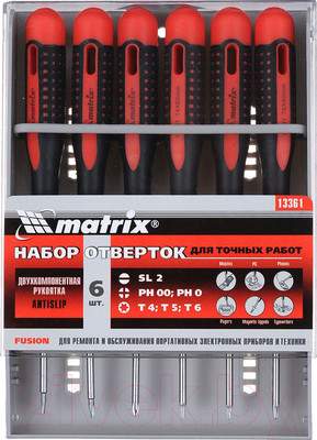 Набор отверток Matrix 13361
