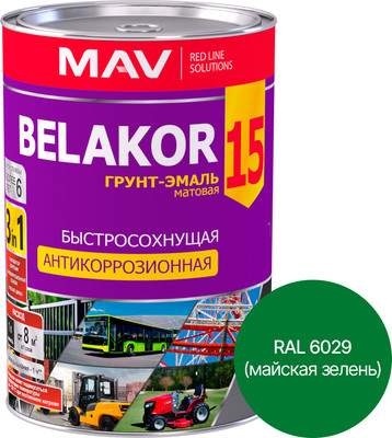 Краски, эмали MAV Belakor 15