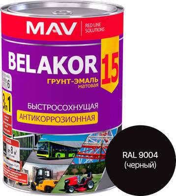 Грунт-эмаль MAV Belakor 15
